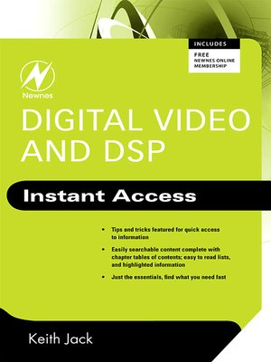 cover image of Digital Video and DSP